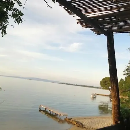 Private Seafront House In With Amazing View Of Diaporos Island