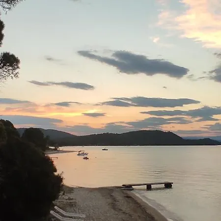 Private Seafront House In With Amazing View Of Diaporos Island