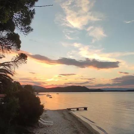 Private Seafront House In With Amazing View Of Diaporos Island Vourvourou