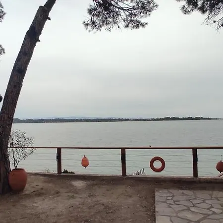 Private Seafront House In With Amazing View Of Diaporos Island