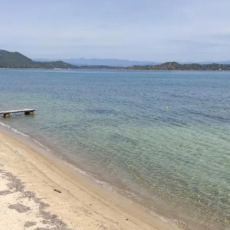 Private Seafront House In With Amazing View Of Diaporos Island *
