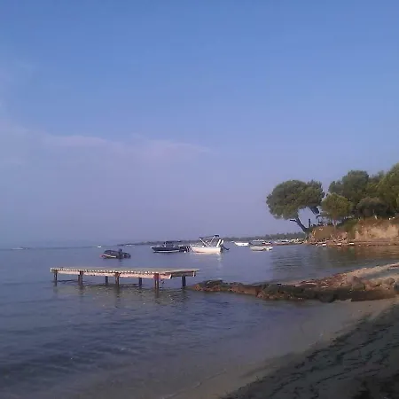 Private Seafront House In With Amazing View Of Diaporos Island Vourvourou