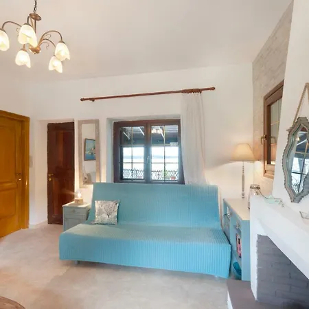 Private Seafront House In With Amazing View Of Diaporos Island Vourvourou