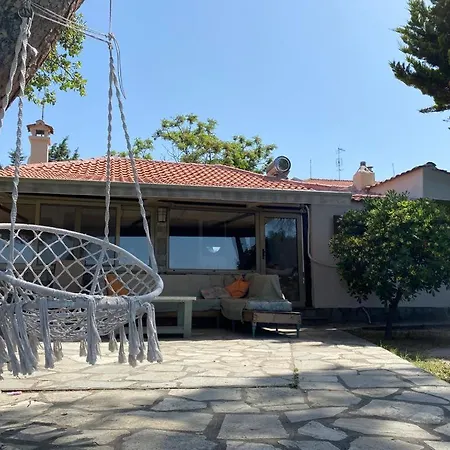 Private Seafront House In With Amazing View Of Diaporos Island Casa de Férias Vourvourou