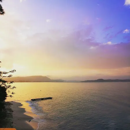 Private Seafront House In With Amazing View Of Diaporos Island Casa de Férias